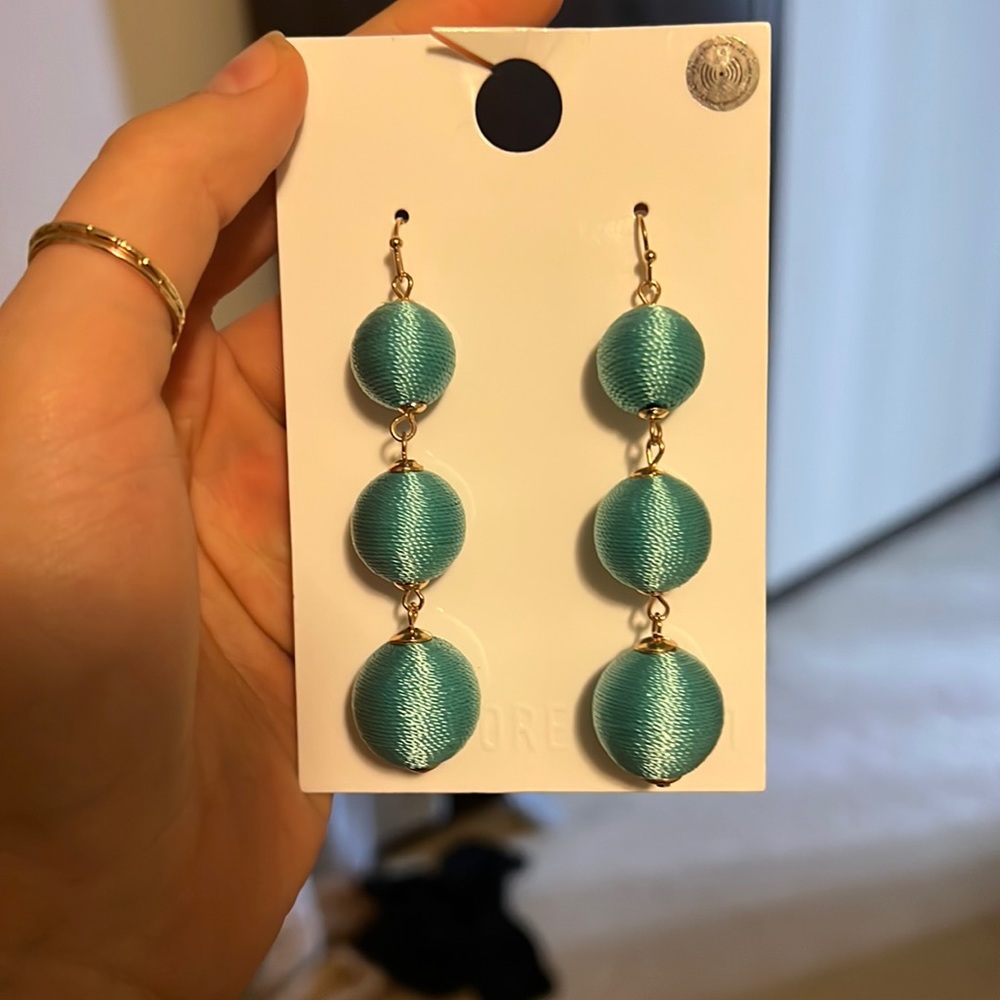 New Turquoise drop earrings